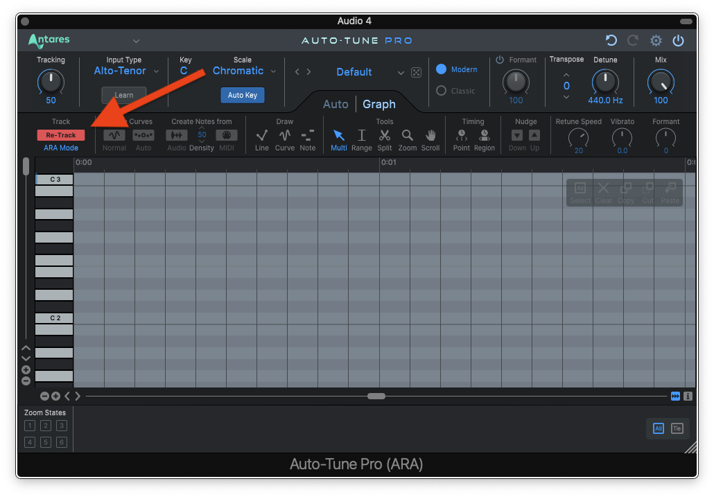 How to Use AutoTune Pro X as an ARA2 Plugin in Logic Pro X